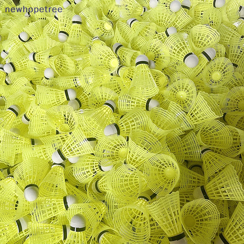 Ntvn Set 5 Quả Cầu Lông Bằng Nhựa nylon Bền Dùng Luyện Tập Thể Thao Trong Nhà