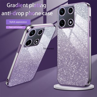 Ốp Điện Thoại For infinix Note 30 Pro Case infinix Note 30i Ốp Lưng infinix Note 30 Vip Casing infinix Hot 9 Play Case infinix Hot 11S NFC Case Cute Glitter Transparent Shiny Bling Clear Sparkling Soft Phone Cover Cassing Cases KZ