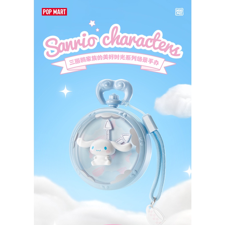 Mô Hình popmart Sanrio 'S beautiful time series Trang Trí Cho Bạn Gái