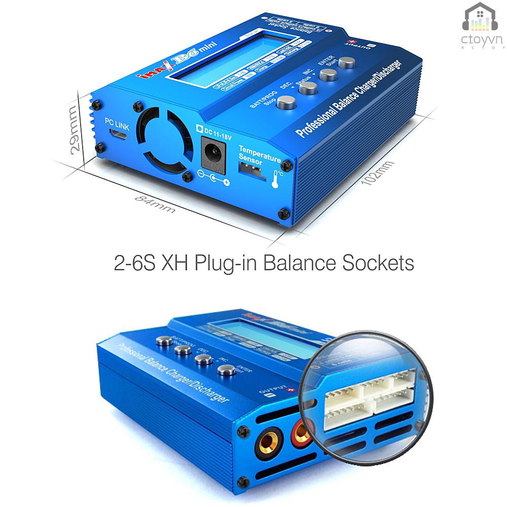 Bộ Sạc Cân Bằng Chuyên Nghiệp skyrc imax b6 mini Cho Pin Sạc rc lipo