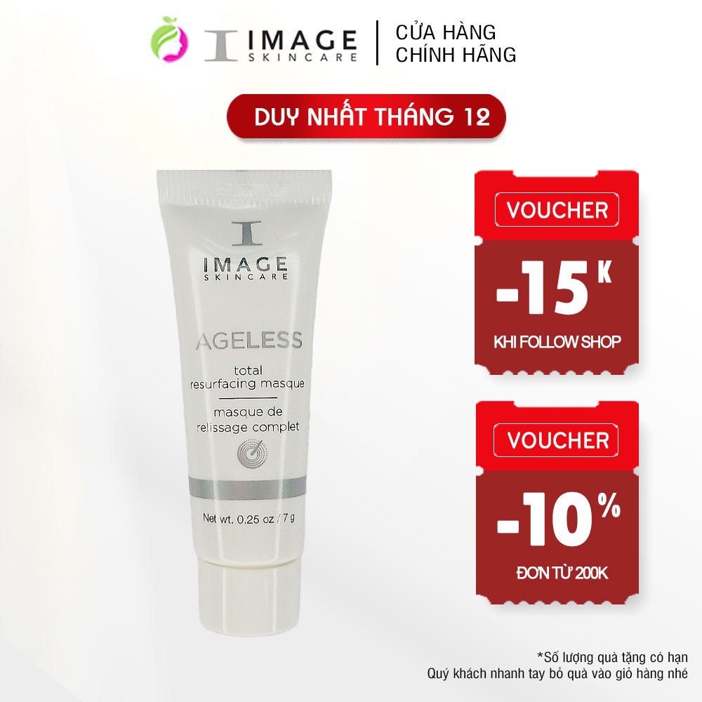 Mặt nạ giảm mụn, làm sáng da Image Skincare Ageless Total Resurfacing Masque 7g