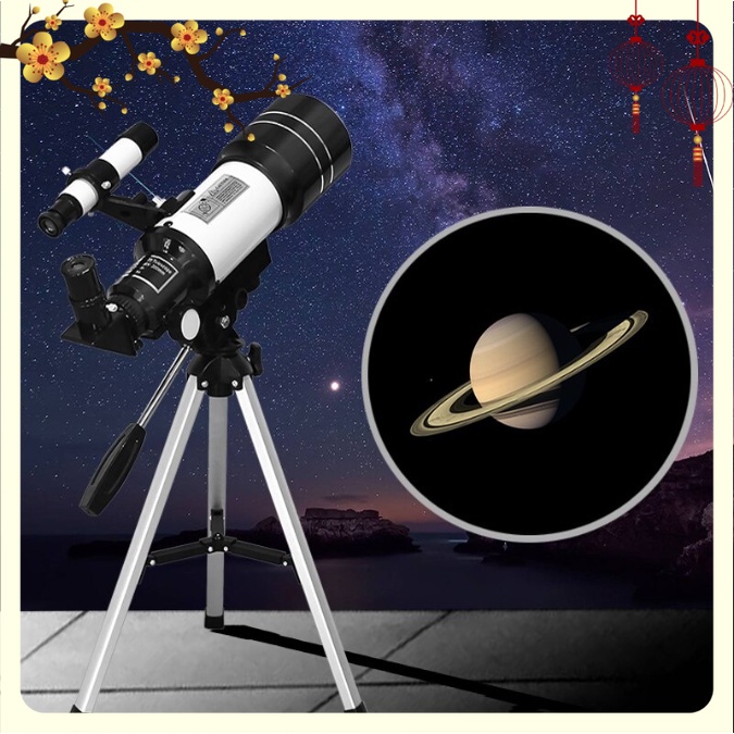 Kính thiên văn 150X Terrestrial Astronomical Telescope HD F30070,nhìn xa trông rộng