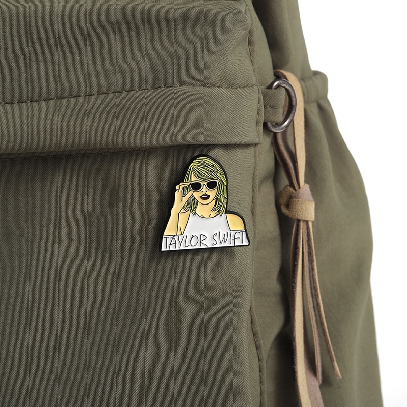 Huy Hiệu Cài Áo Thời Trang Hình taylor swift 50 Kiểu