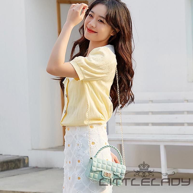 Túi Đeo Chéo mini Bằng pvc Thời Trang Dành Cho Nữ