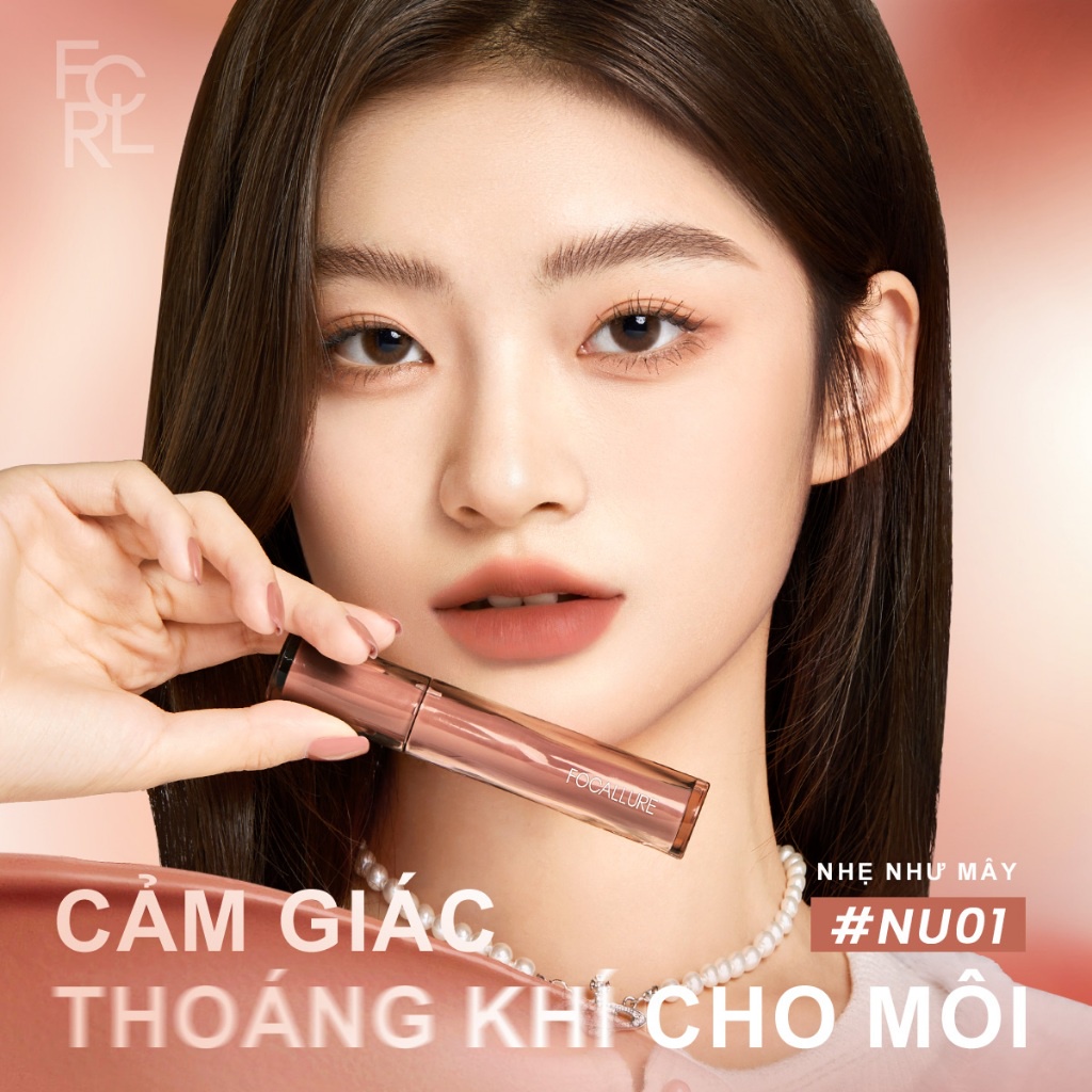 Son Kem Nhung Lì FOCALLURE Mềm Mịn Thoáng Khí Cảm Giác Nhẹ Dưỡng Ẩm Lâu Trôi - 2G L15