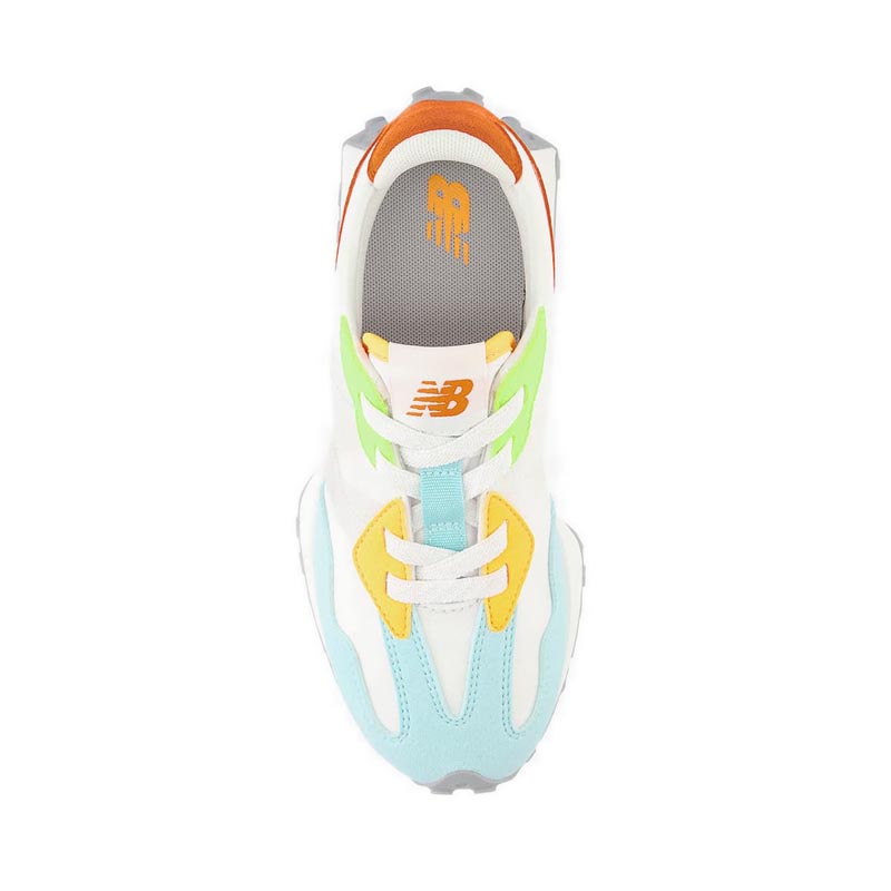 Giày Thể Thao New Balance Kids 327 Kids - White