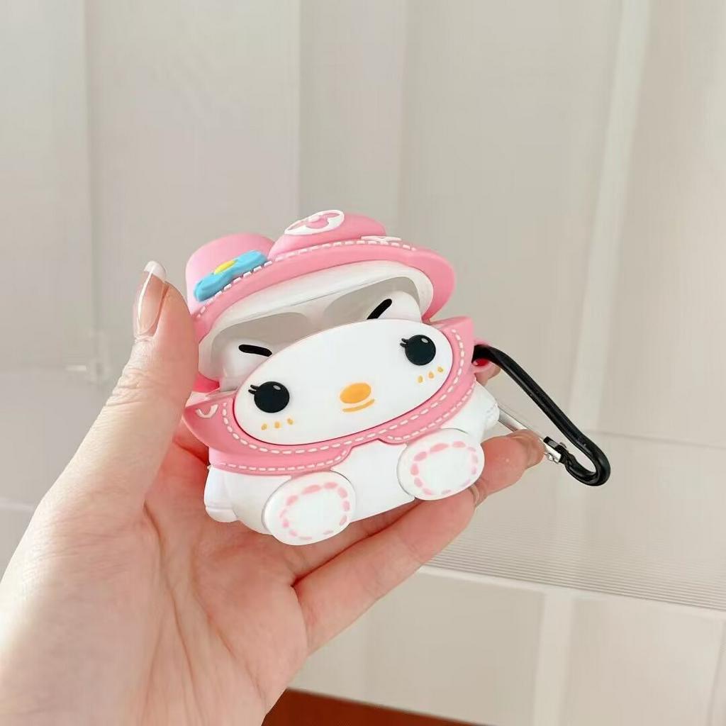 Dễ Thương Vỏ Bảo Vệ Hộp Sạc Tai nghe không dây airpods pro gen 2 1 2 3 Họa Tiết Hoạt Hình melody