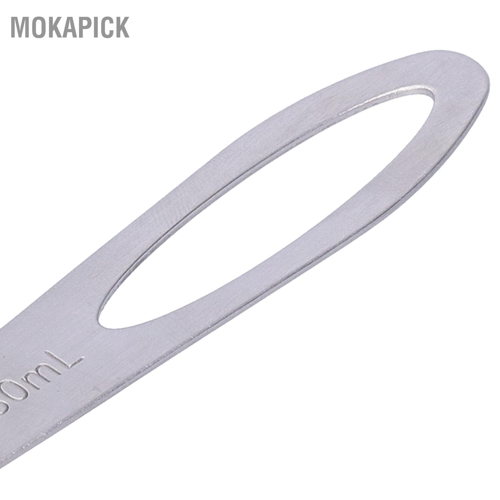 Mokapick 30Ml Thìa Cà Phê Bằng Thép Không Gỉ Tay Cầm Dài Sữa Đậu Muỗng Đo Lường