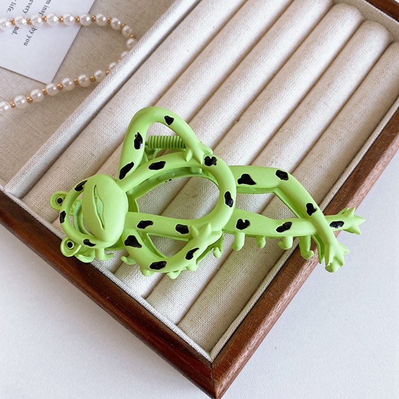 Hoạt Hình Kẹp Tóc Hình Chú Ếch / Cá Mập mini Ngộ Nghĩnh