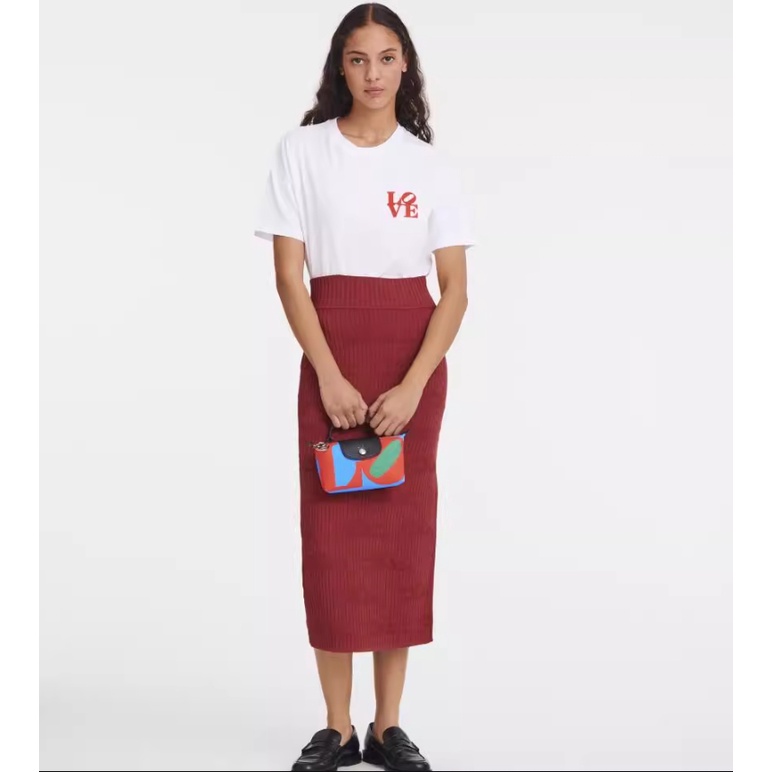 LONGCHAMP Túi Xách mini Tay Cầm Dài Đơn Giản Phiên Bản Giới Hạn Mới Cho Nữ