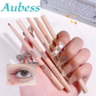Aubess hisyi bút kẻ mắt dạng lỏng chống thấm nước bút kẻ mắt không thấm nước bút chì tự nhiên lâu dài bút kẻ mắt chống thấm nước còn hàng
