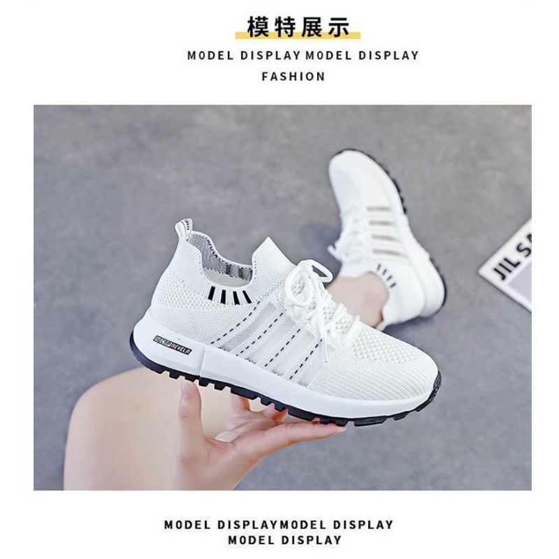 Giày Thể Thao Nữ Thoáng Khí Thời Trang Phong Cách Hàn Quốc