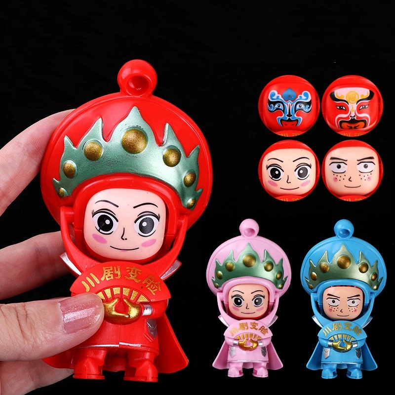 Búp Bê Đồ Chơi Hình fengchuan opera Trung Hoa Thay Đổi Mặt Độc Đáo
