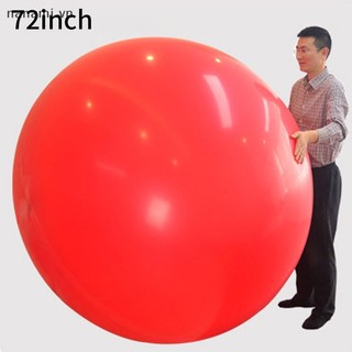 Bong Bóng latex Khổng Lồ 72 inch Dùng Trang Trí Tiệc Cưới / Giáng Sinh
