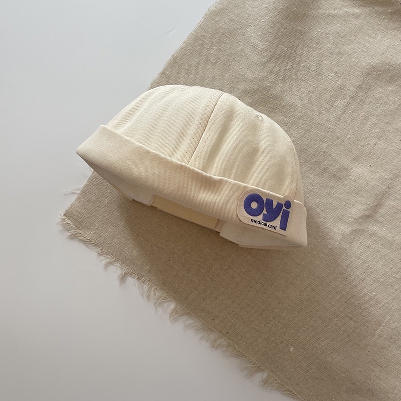 Mũ beanie cotton Nguyên Chất Chống Gió In Chữ baby Dành Cho Bé Trai Bé Gái