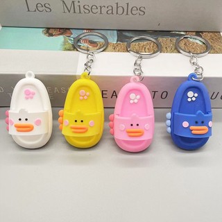 Móc Khóa Hình Dép 3d Dễ Thương