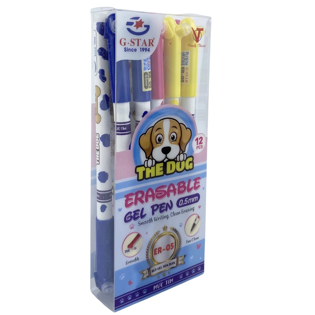 Bút Gel Xóa Được Gstar ER05 Nhiều màu