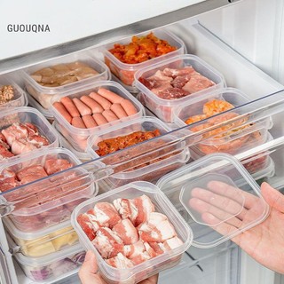 Guouqna Hộp Bảo Quản Thực Phẩm Tươi Mới Trong Tủ Lạnh Chia Ngăn