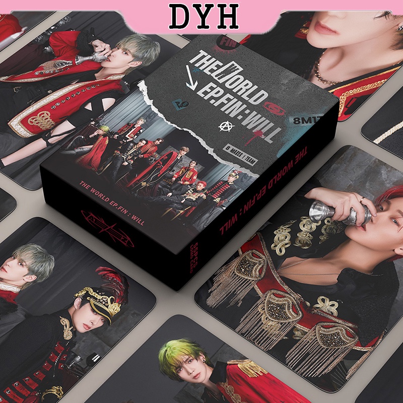 Dyh Set 55 Tấm Ảnh lomo card Nhóm Nhạc ateez