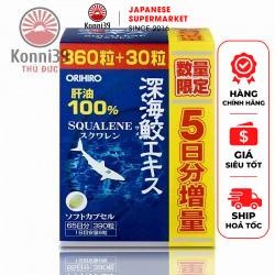 VIÊN SỤN VI CÁ MẬP ORIHIRO CỦA NHẬT (HỘP 390 VIÊN)