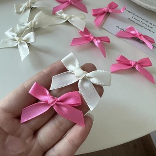 Hian-mini Tóc Nơ Kẹp Tinh Tế Satin Nơ Tóc Barrettes Kawaii Phụ Kiện Tóc