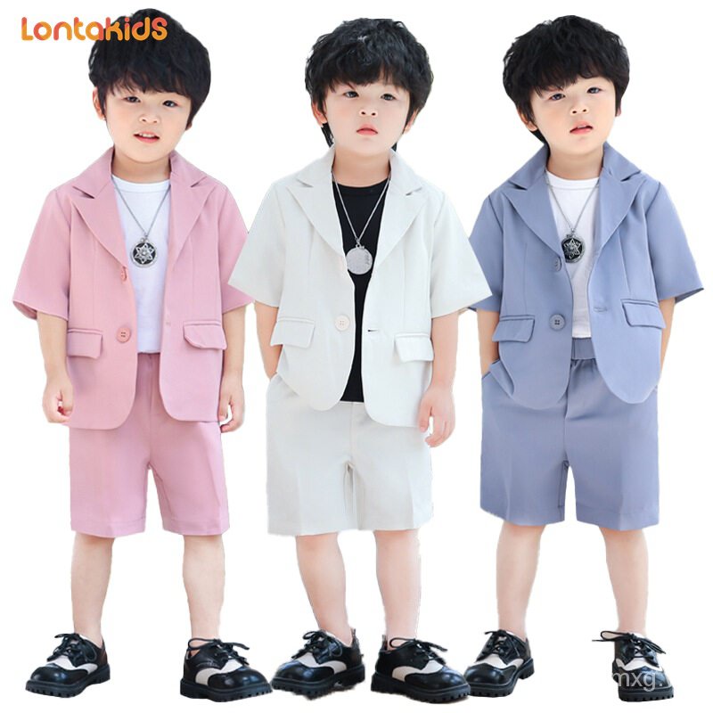 Bộ Đồ Vest 3 / 4 Món Lịch Lãm Cho Bé Trai 1-11 Tuổi