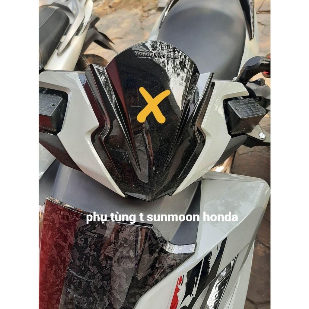 mào mão Chắn gió mặt đồng hồ ABS đen cbs đen  mào vario 160 2023  honda mão đầu chính hãnġ