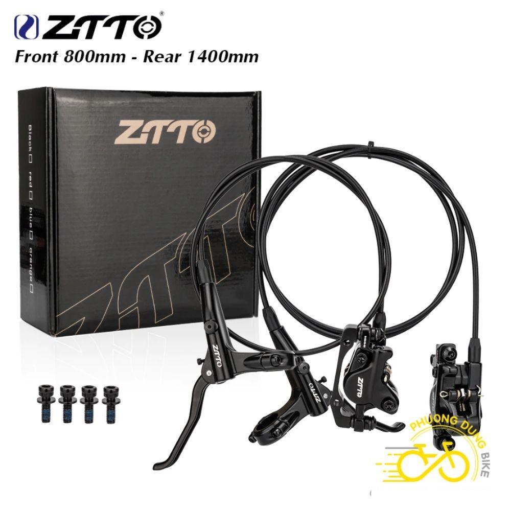 Phanh dầu Thắng dầu xe đạp Touring, MTB ZiTTO - Hàng chính Hãng