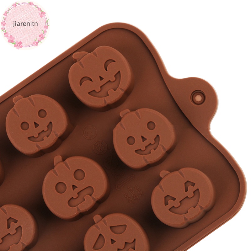 Khuôn Silicon Làm Bánh Kẹo Socola Chủ Đề halloween vn