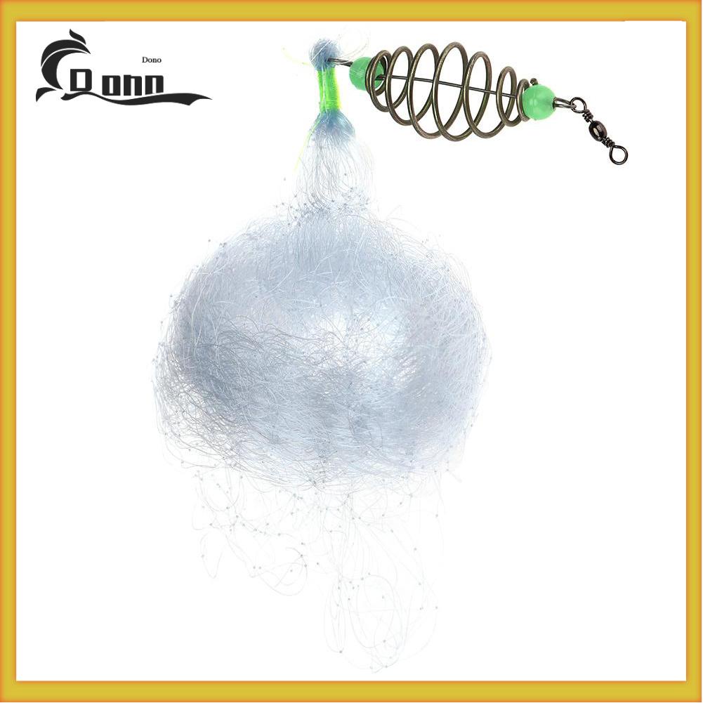 Lưới Đánh Bắt Cá Dạ Quang Có Lò Xo Và Vòng Xoay