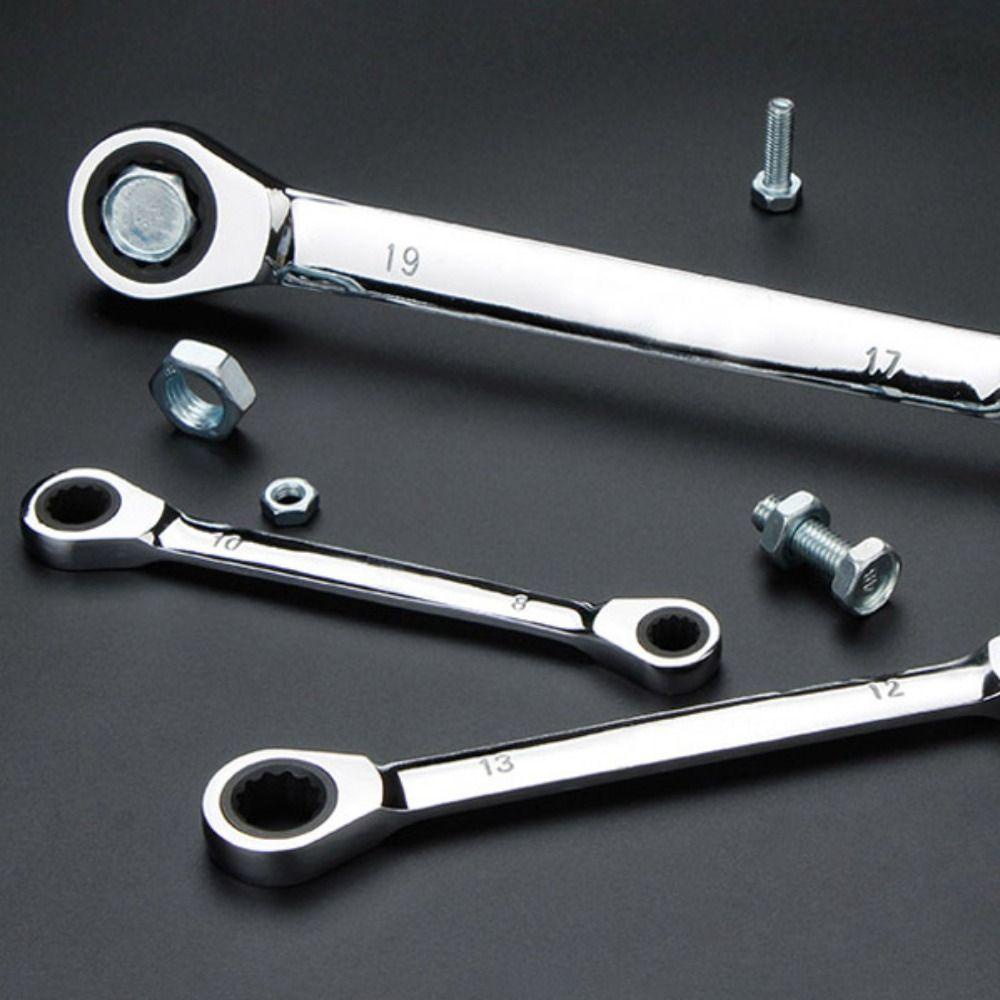 Tarsurevn Bộ Cờ Lê Hai Đầu Bằng Kim Loại Dùng Sửa Chữa Xe Hơi Chuyên Nghiệp