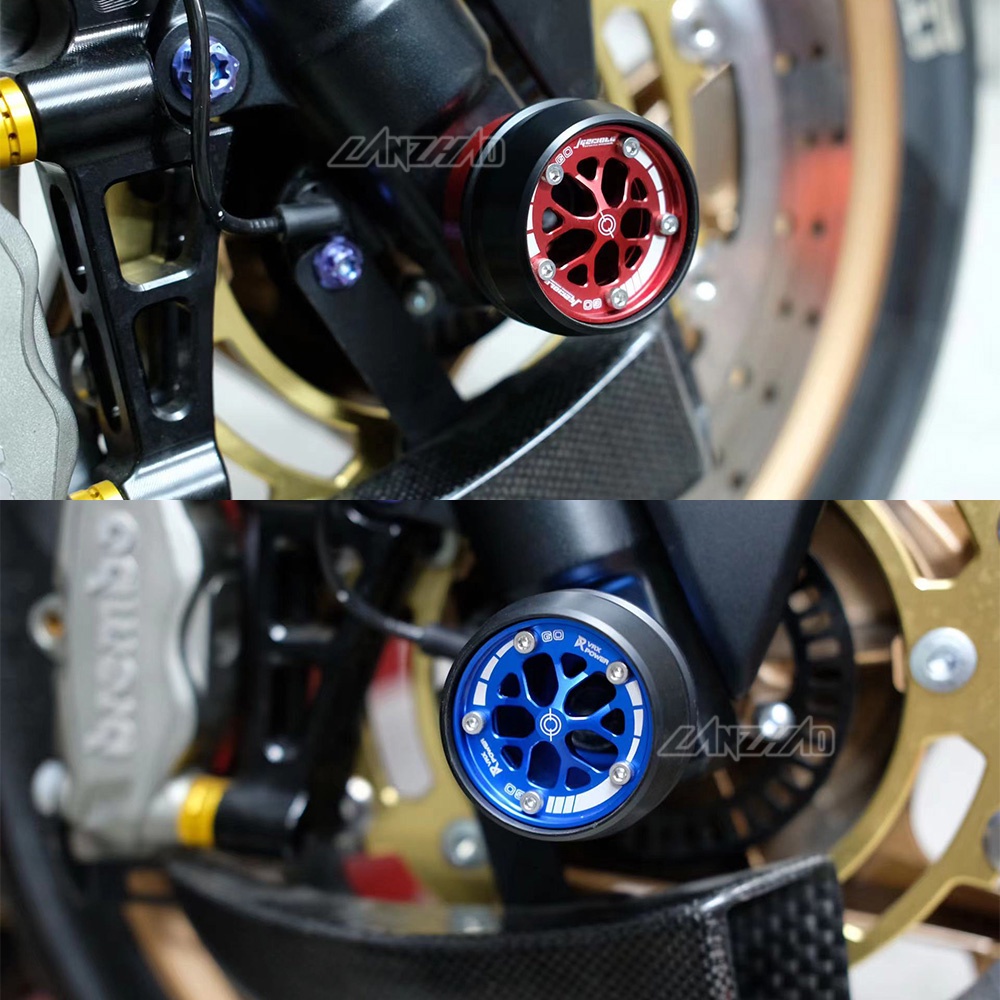 Thanh Trượt Trục Bánh Xe Trước Chuyên Dụng Cho Xe Mô Tô yamaha r15v4 r15m r15 r3 mt03 Ốp