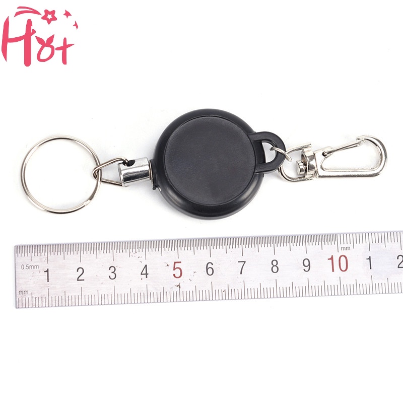 Jr Dây Thép Móc Chìa Khóa Có Thể Rút Lại Được Dùng Để Giữ Thẻ id vn