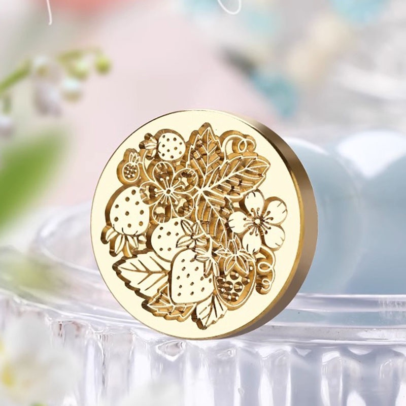Sáp niêm phong tem thay đổi đầu Vintage hoa mẫu niêm phong tem DIY scrapbook thủ công tiệc cưới mời thẻ trang trí
