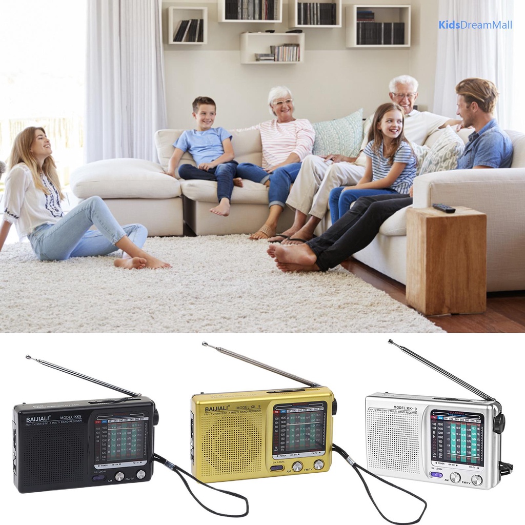 Đài radio mini Cầm Tay Phong Cách retro