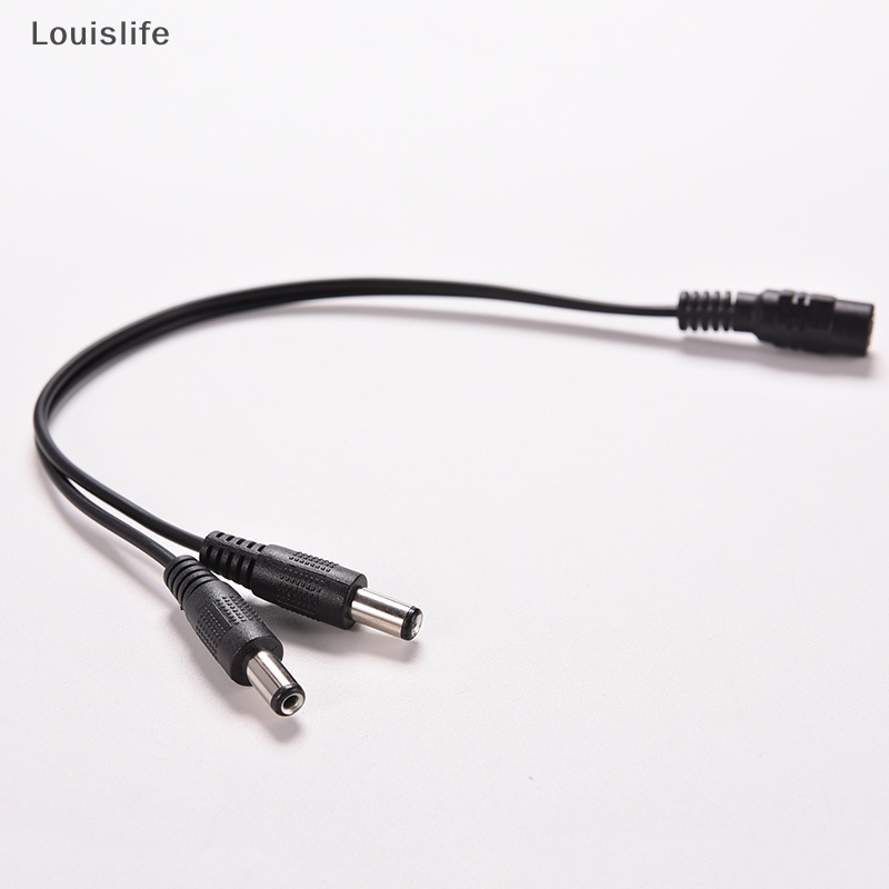 Louislife Dây Cáp Chia Nguồn 5.5 x 2.1mm cctv camera 1 female Sang 2 male dc 12v Wd