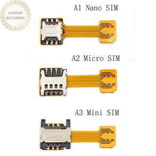 Adapter Chuyển Đổi Thẻ Nhớ micro nano sim Mở Rộng Cho Điện Thoại android vn