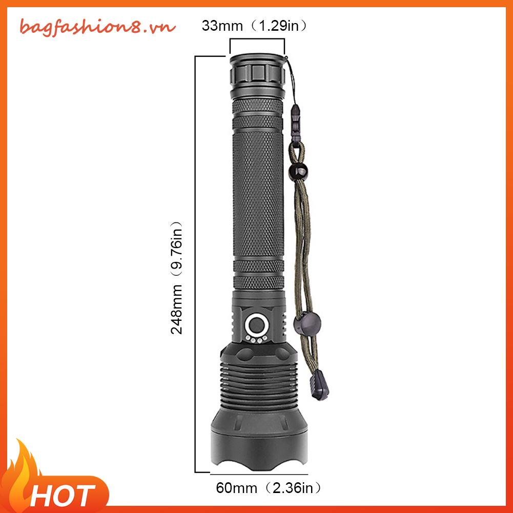 Vận chuyển nhanh  Đèn Pin LED XHP70 3 Chế Độ 2000LM Đèn Pin IPX4 Chống Nước Siêu Sáng AU