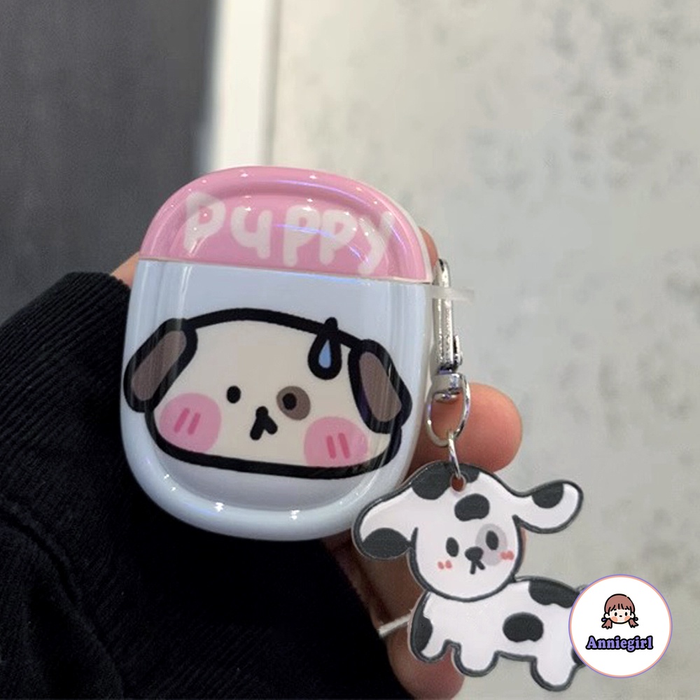Hoạt Hình Vỏ Bảo Vệ Hộp Sạc Tai Nghe airpods pro 2 3 3 pro 2 1 Hình Chú Chó doggy Dễ Thương Kèm Móc Khóa Tiện Dụng