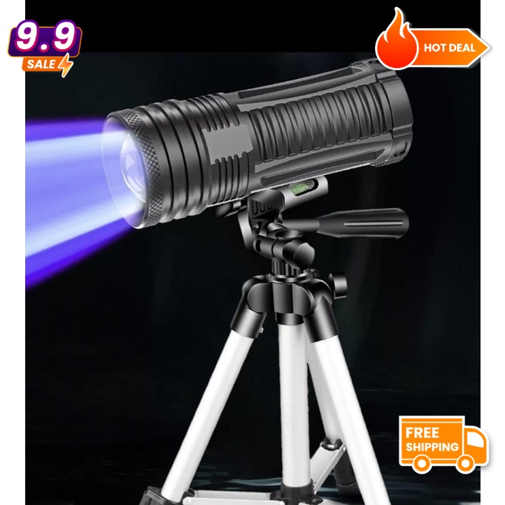 Đèn soi phao câu cá ban đêm 2-4 màu pin 30h