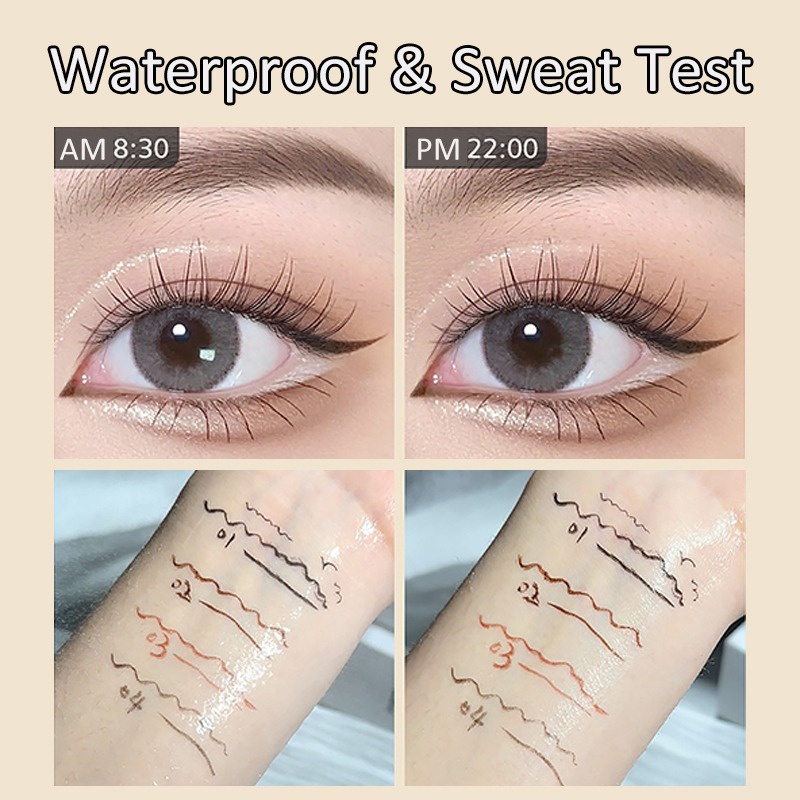 Bút Kẻ Mắt / Lông Mày Dạng Lỏng 0.005mm Khô Nhanh Chống Mồ Hôi Lâu Trôi 4 Màu Sắc Chọn Lựa