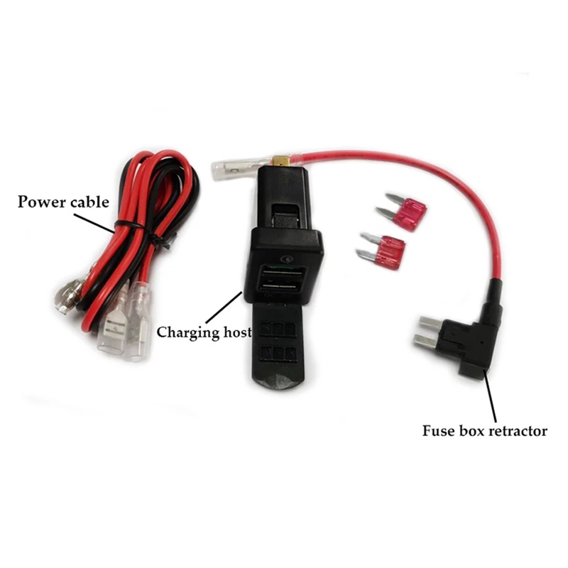 Tẩu Sạc Nhanh 3 Cổng usb Cho mitsubishi outlander 3 2018 2019