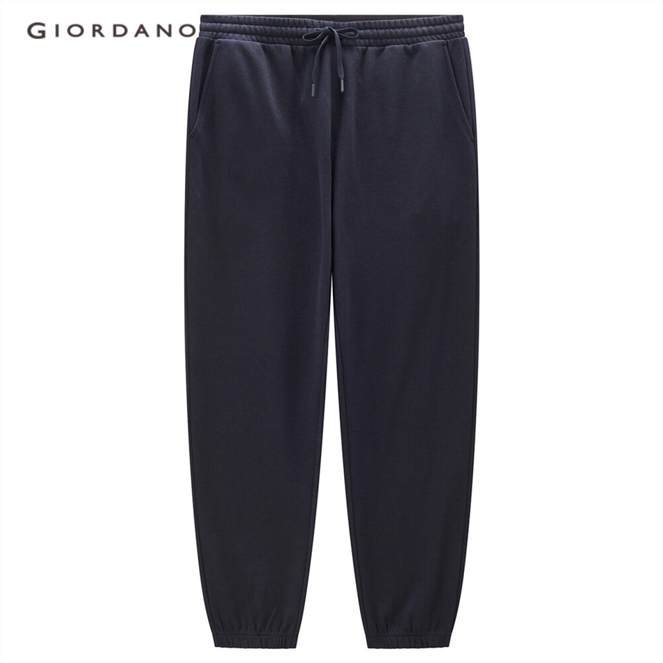 GIORDANO MEN Drawstring elastic waist loose joggers 01113103