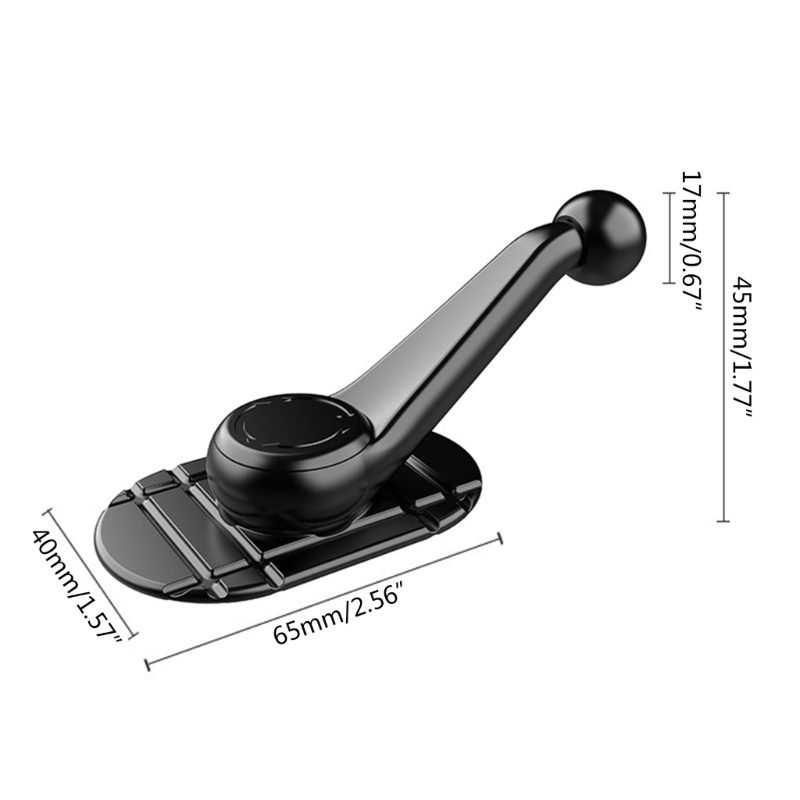 Đế Hút Chân Không 17mm Đỡ Điện Thoại Cho Xe Hơi