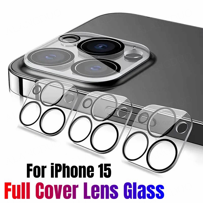 1 Chiếc Kính Ống Kính Cho iPhone 15 Pro Max 15 Ultra Full Cover Bảo Vệ Camera Cho iPhone 15 Plus 15P