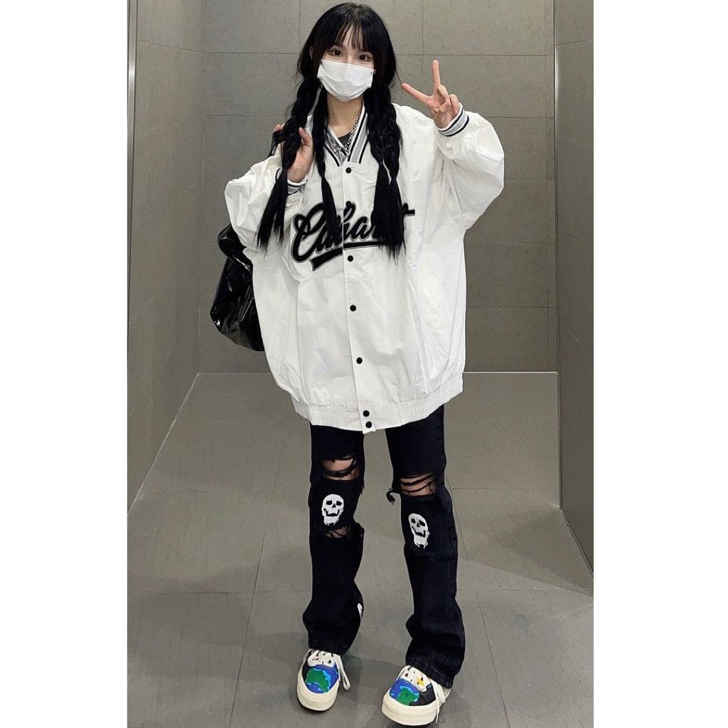 Mới Quần jeans Dài Ống Loe Thời Trang Dành Cho Nữ