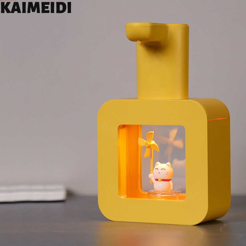 Kaimeidi Bình Đựng Xà Phòng Rửa Tay Cảm Biến Tự Động Gắn Tường Tiện Dụng