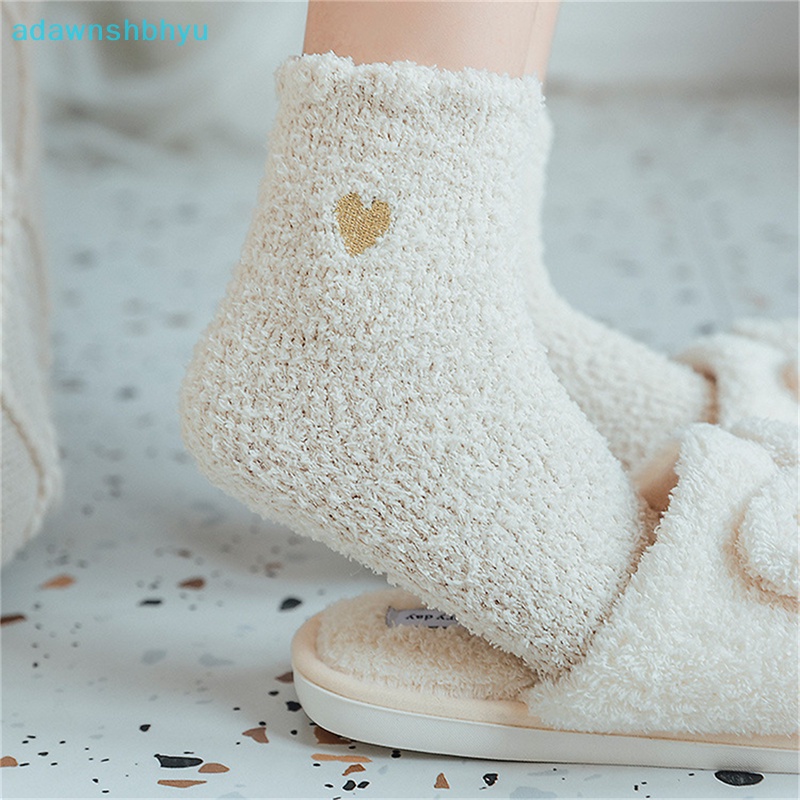 Adawnshbhyu Đôi Vớ Bông Dày Dặn Giữ Ấm Mùa Đông Dành Cho Nữ vn