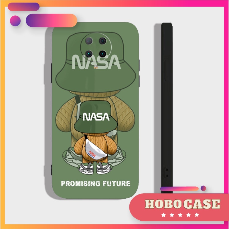 Ốp lưng Xiaomi Redmi K30 Pro, Poco F2 Pro cạnh viền vuông, có bảo vệ camera in hình NASA