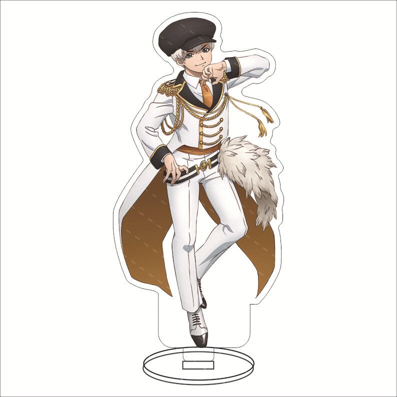 Mô hình Standee Dr STONE Ishigami Senkuu Anime Manga Nhật Bản Phụ Kiện Trang Trí Túi xách Balo